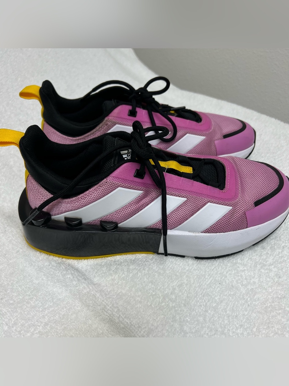 Adidas Lego Tech RNR J Women's Pink Adidas Athletic Shoes Mens 7 Women’s 8.5